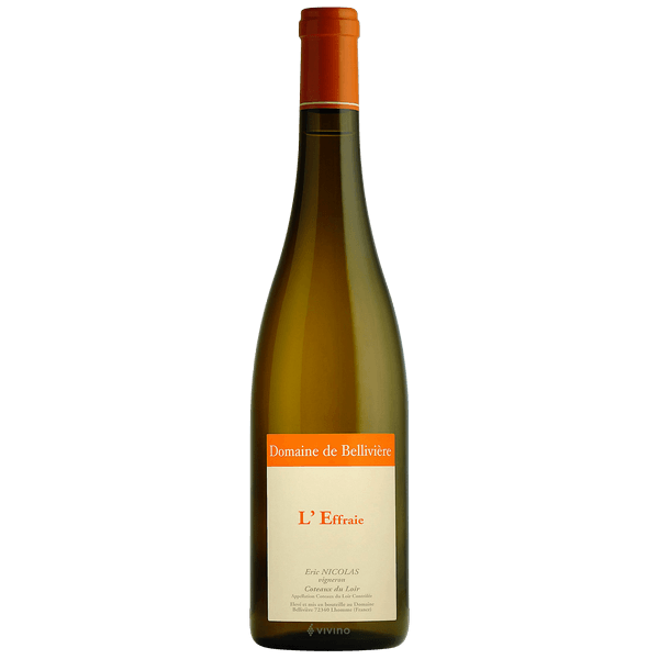 DOMAINE DE BELLIVIERE Coteaux du Loir L'EFFRAIE 2016 cl.75