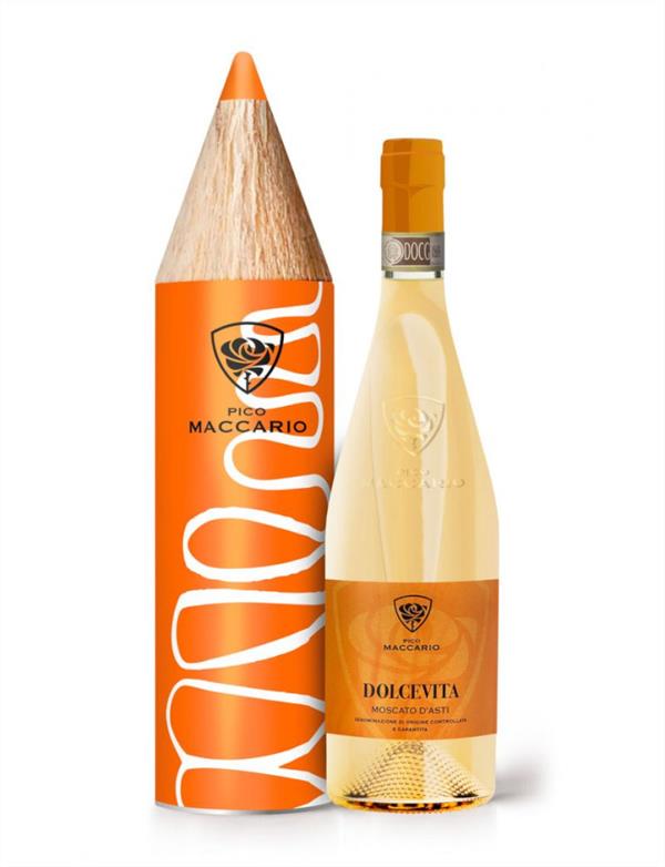 PICO MACCARIO Moscato D'Asti DOCG 2022 Astuccio Matita Cl.75