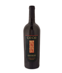 CIU'CIU' Rosso Piceno Superiore GOTICO Bio Vegan 2017 cl.75 14°
