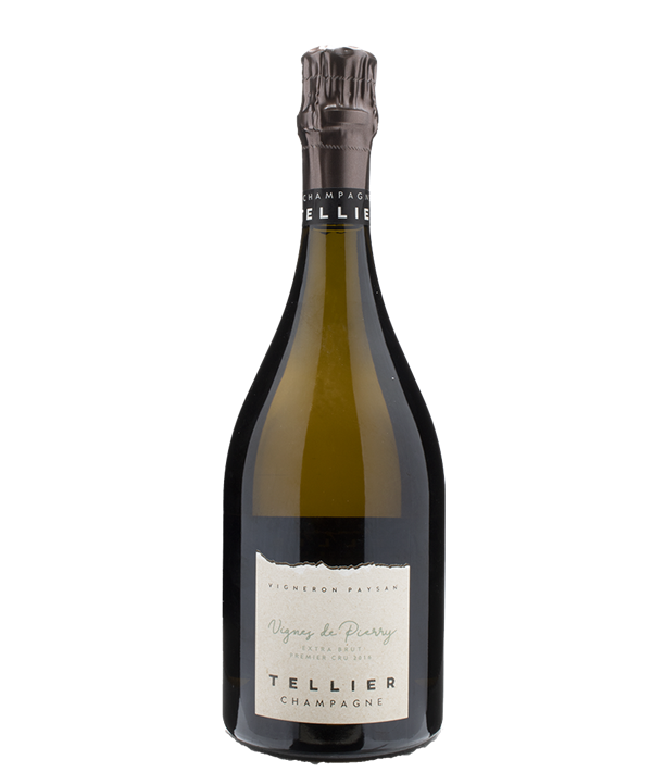 TELLIER Champagne Extra Brut VIGNES DE PIERRY 1er Cru 2018 Cl.75