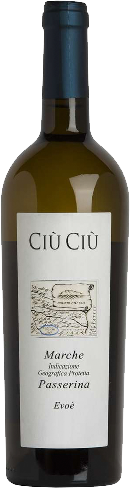 CIU' CIU' Marche Igp Passerina EVOE' Bio Vegan 2021 cl.75