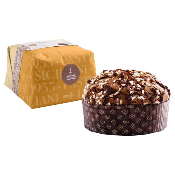 FIASCONARO Panettone ANANAS,ALBICOCCA e PISTACCHI  conf regalo kg1