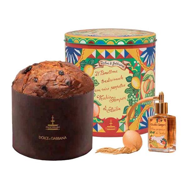 FIASCONARO Panettone D&G al Vino PERPETUO VECCHIO SAMPERI kg.1