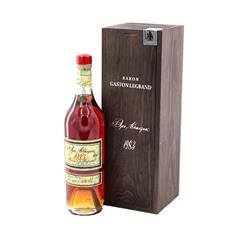 BARON GASTON LEGRAND Bas-Armagnac  Millèsimè 1983 Cl.70