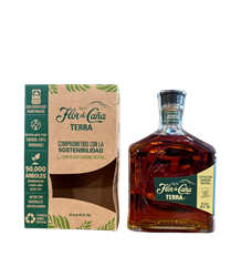 FLOR DE CANA Rum TERRA 40° Cl.70