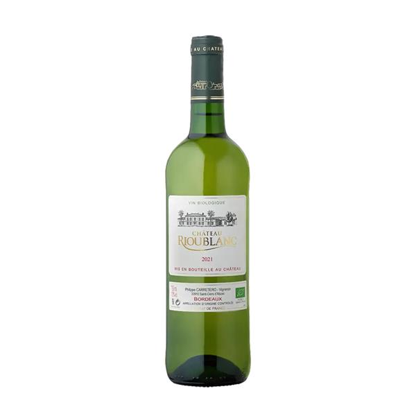 CHATEAU RIOUBLANC Bordeaux Blanc BIO 2022 Cl.75