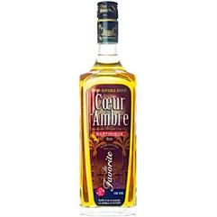 LA FAVORITE Rhum Agricole Ambré COEUR D'AMBRE cl.70