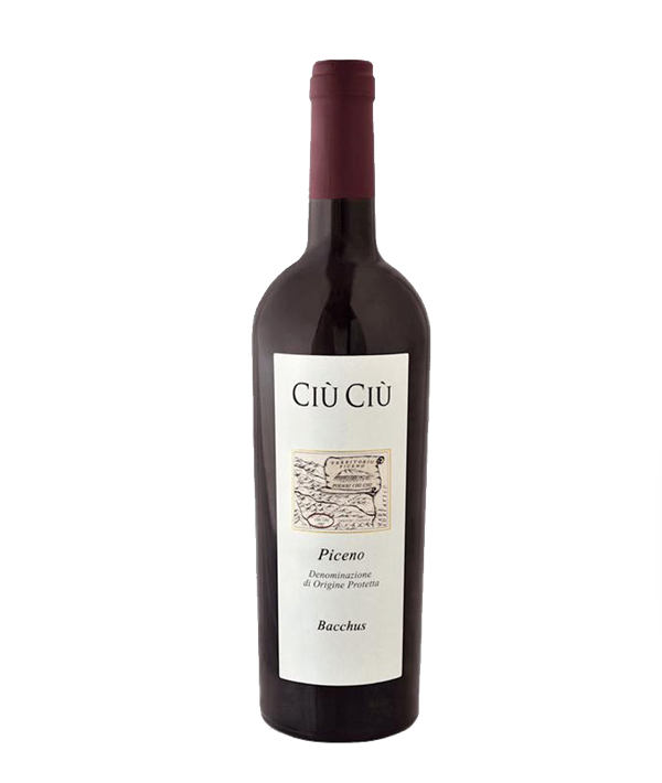 CIU' CIU' Rosso Piceno Bio Vegan Dop BACCHUS 2020 Cl.75 13.5°