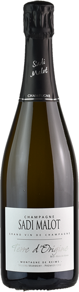 SADI MALOT Champagne Brut NATURE Premier Cru Blanc Des Blancs cl.75