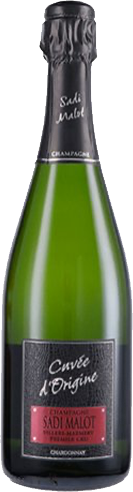 SADI MALOT Champagne Brut Premier Cru Blanc B. CUVEE D'ORIGINE cl.75