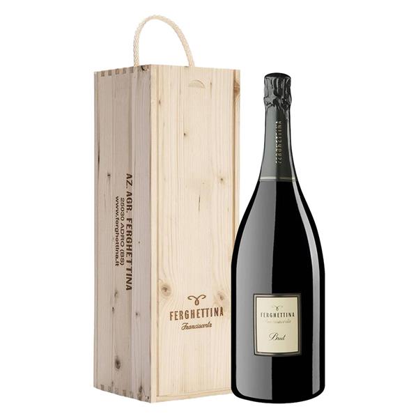 FERGHETTINA Franciacorta Brut CASSA LEGNO Jeroboam LT 3
